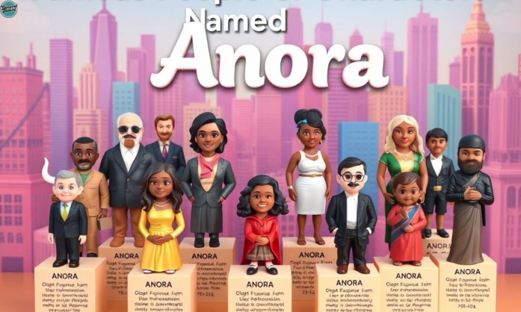 Famous People & Characters Named Anora