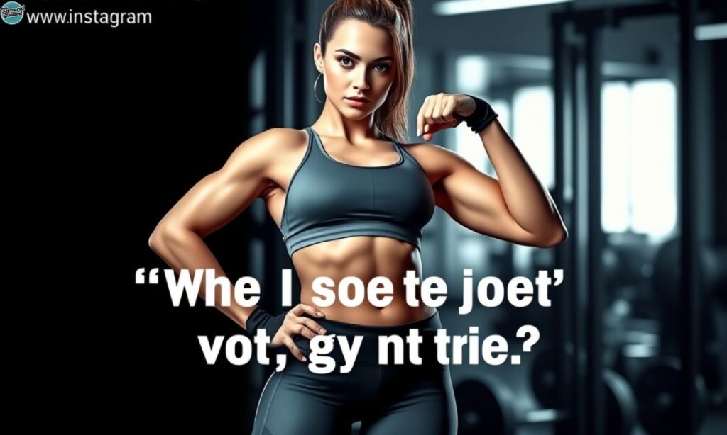 Gym Bio For Instagram Stylish