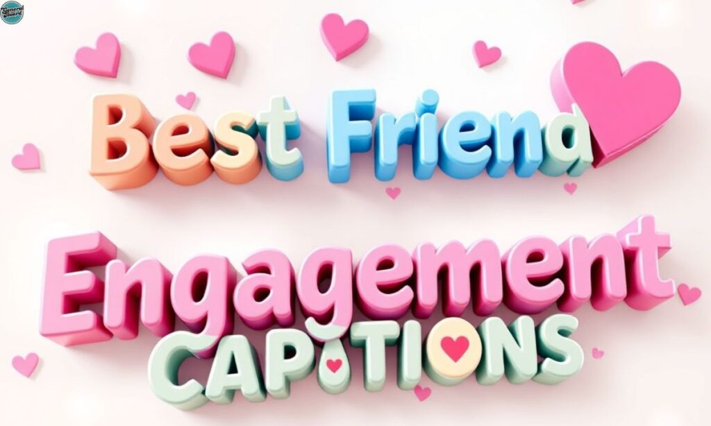 💞 Best Friend Engagement Captions