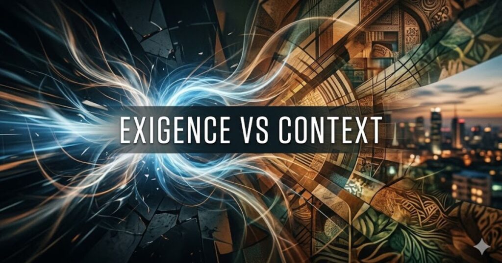 Exigence vs Context