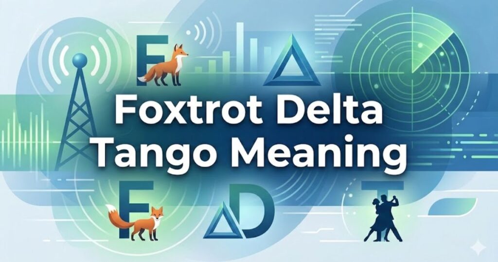 Foxtrot Delta Tango Meaning
