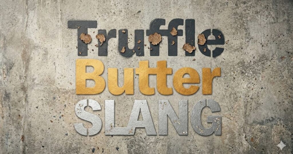 Truffle Butter Slang