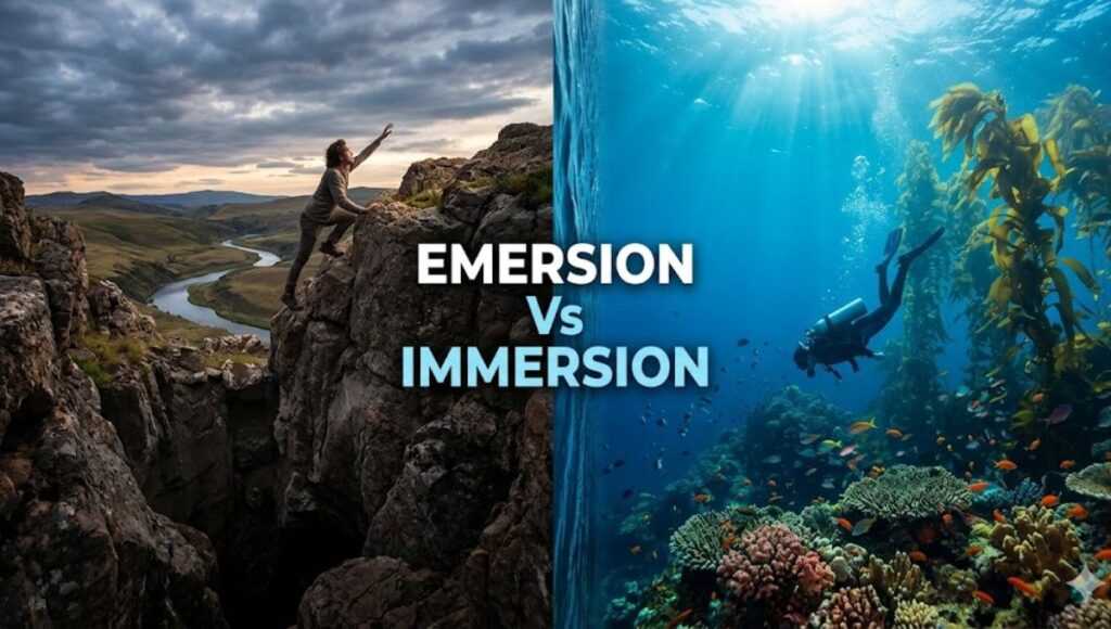 Emersion Vs Immersion