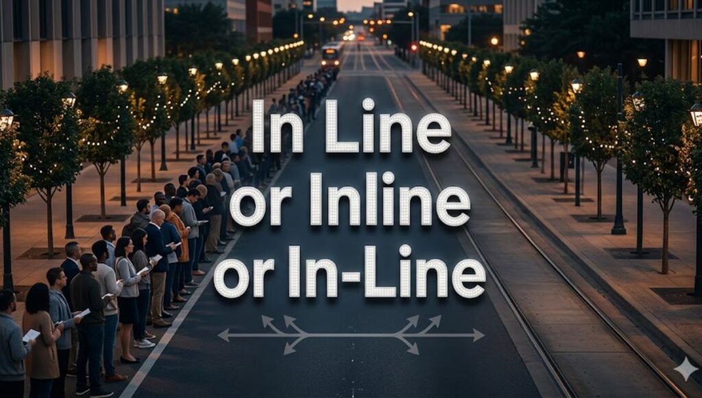 In Line or Inline