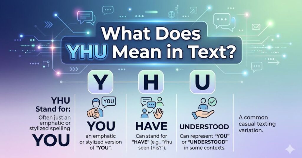 What Does YHU Mean