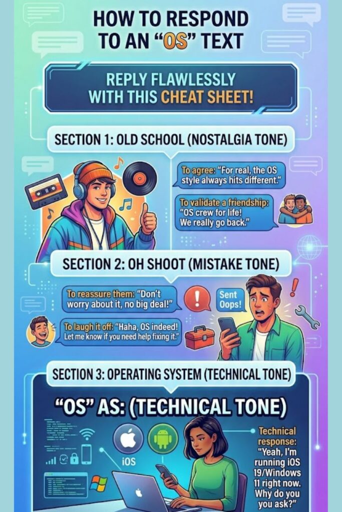How to Respond to an "OS" TextHow to Respond to an "OS" Text