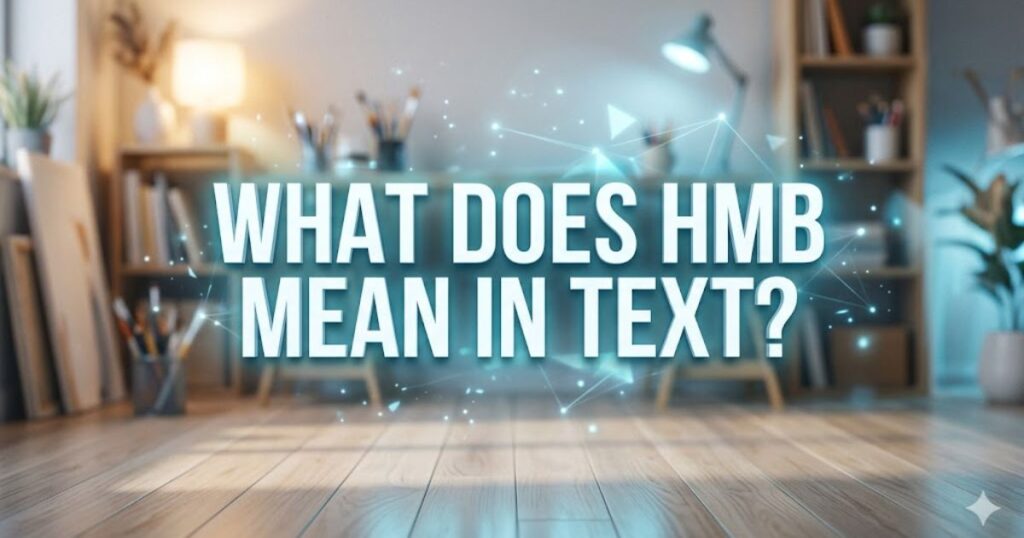 hmb meaning in text