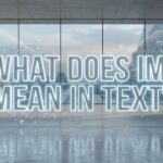 what does imr mean in text