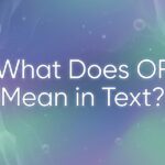 what does of mean