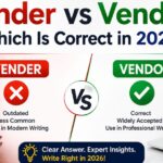 Vender vs Vendor: Which Is Correct in 2026?